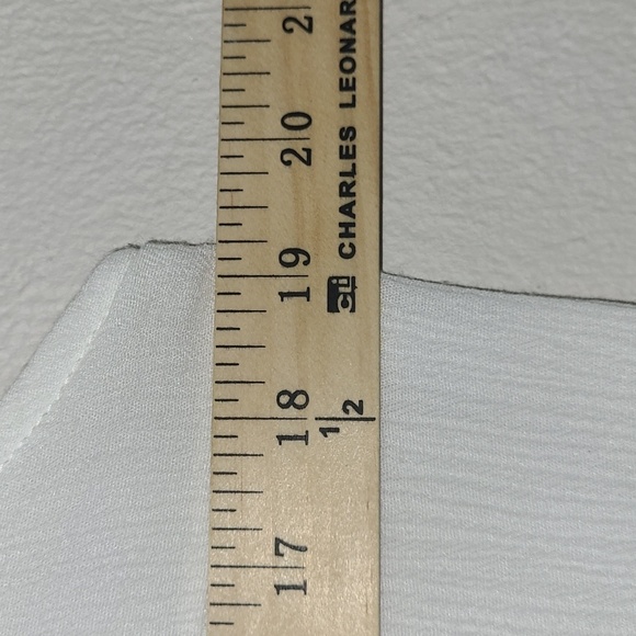 White Dress Gauzy Crinkle Bohemian Milkmaid Artsy Floral Print Relaxed Hi Lo - Picture 5 of 9